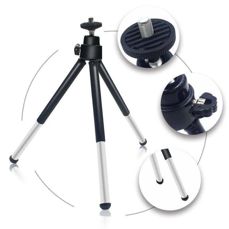10 Inch LED Ring Light Photography Lighting Phone Ringlight With Tripod Stand Round Fill Lamp For Phone Live Video Selfie Lamp