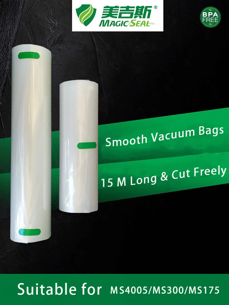 Vacuum Sealer Machine MAGIC SEAL MS300 for Food Plastic Packaging Sealer Mylar Bags Sealer Sealing machine Automatic Manual Mode
