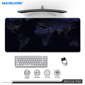 Dark World Map Mouse Pad Large MousePad mini PC XXL Gaming Rubber Lock Desk Mat tablet monitor Computer Gamers phone work office