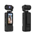 Handheld Pocket Camera 270° Rotating Mini Portable Camera  Outdoor Sports Camera Digital Handheld Law Enforcement Recorder HD