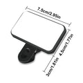 Mini Selfie Fill Light Rechargeable 3 Modes Adjustable Brightness Portable For Mobile Phone Computer LED Fill Light