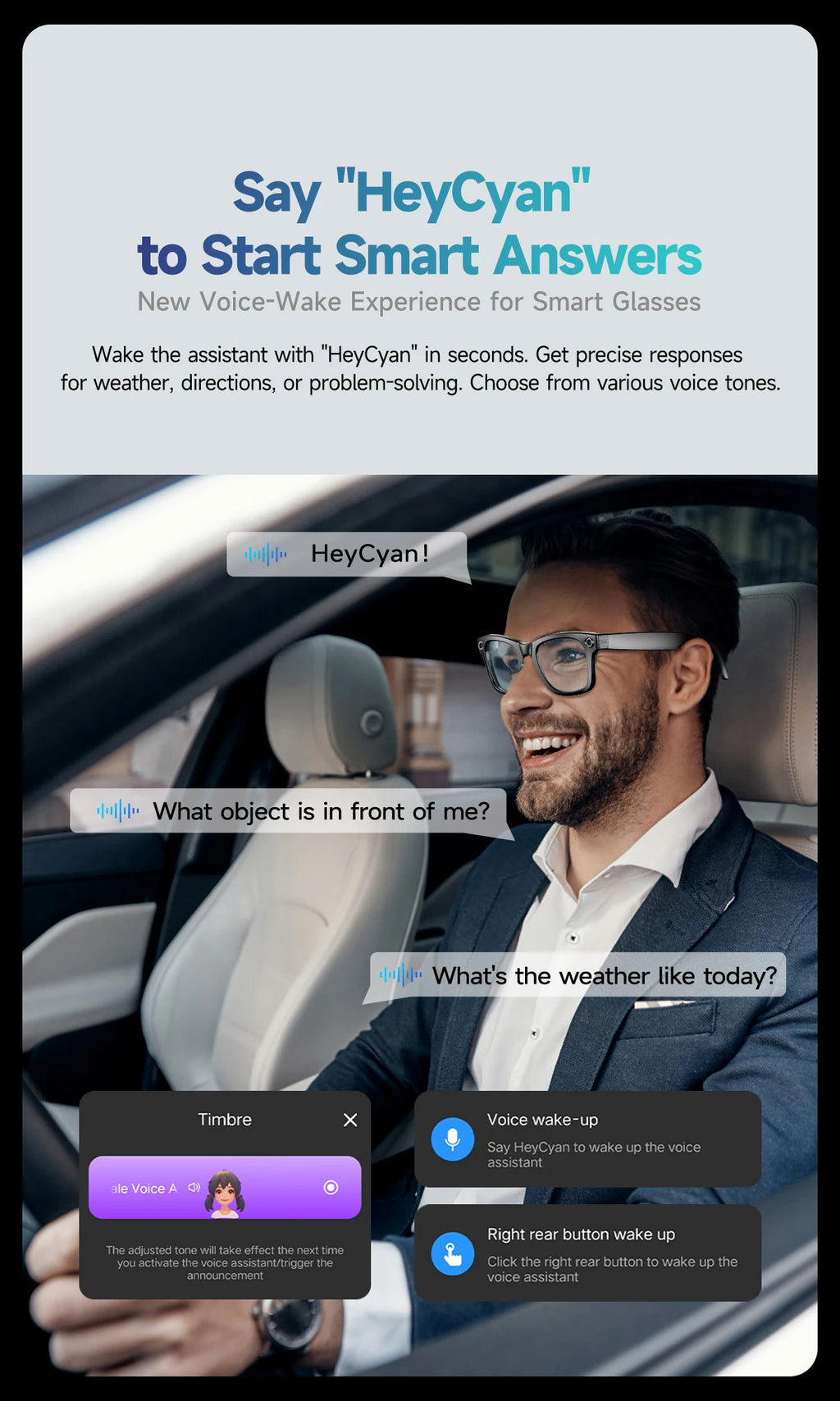 AI Smart Glasses with 8MP Camera Video Recording 100+ Languages Translation Sunglasses Bluetooth Call Music Play Men Women 2026