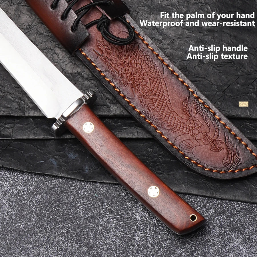 Professional Japanese kitchen knives high-hardness cooking knives kitchen boning and cutting knives chef knives with knife cover